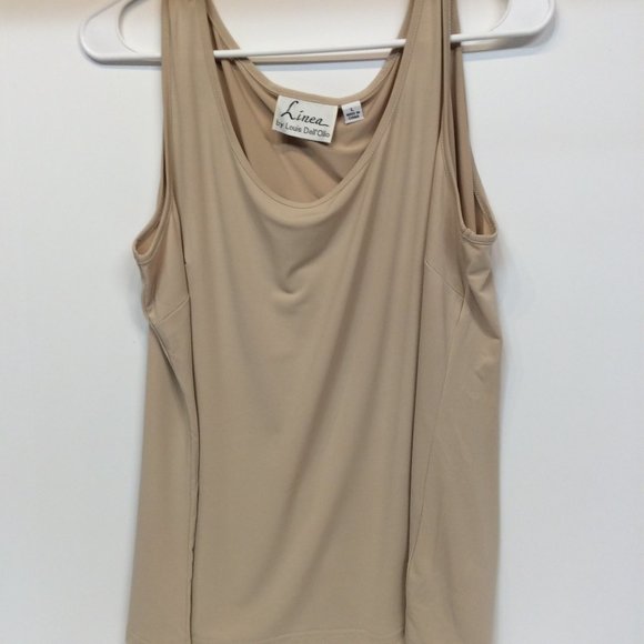 Large Tank Linea by Louis Dell'Olio Knit Tank Large Beige - Picture 2 of 5